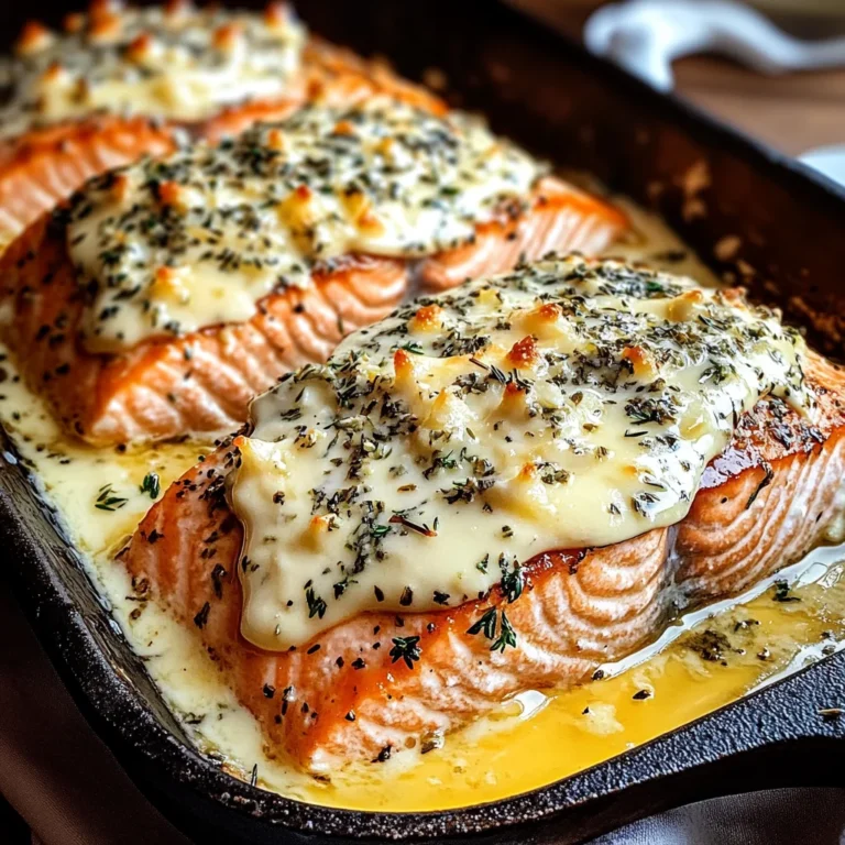 Baked Boursin Salmon – Creamy, Flavorful & Perfectly Baked
