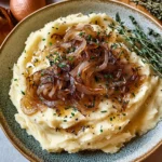 Best Ever Caramelized Onion Mashed Potatoes