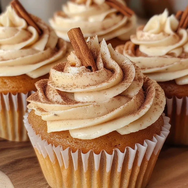Chai Latte Cupcakes
