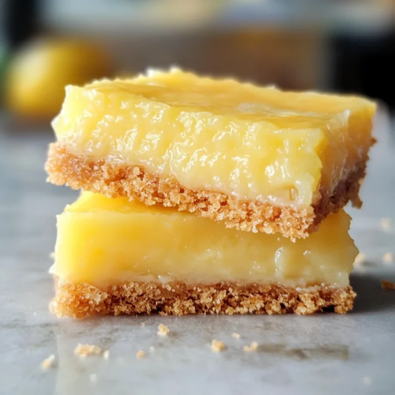 Creamy Lemon Squares