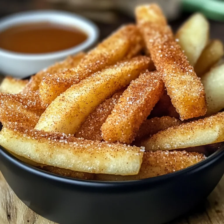 Crispy Air Fryer Apple Fries