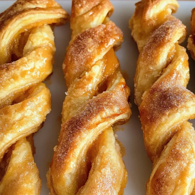 Easy Pumpkin Pie Twists