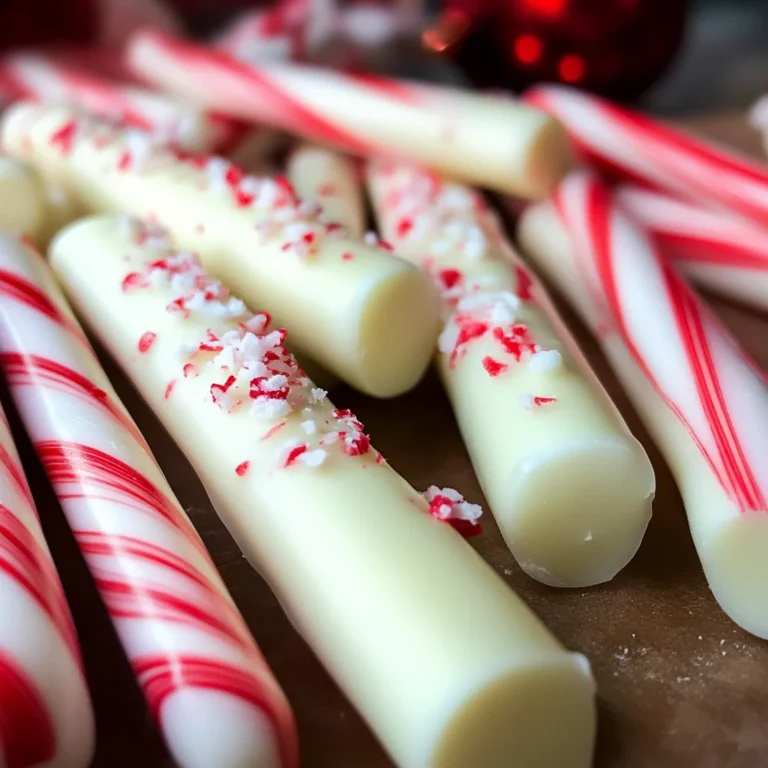 Homemade Christmas Peppermint Sticks
