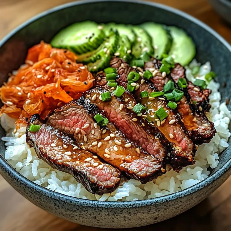 Korean BBQ Steak Bowls: A Delicious and Easy Recipe to Try Tonight
