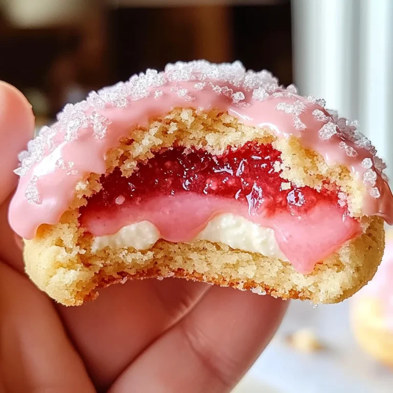 Soft Strawberry Cheesecake Cookies - Sweet & Creamy Bites