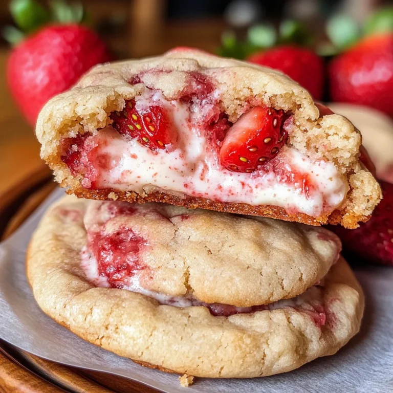Strawberry Cheesecake Cookies