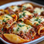 Stuffed Shells with Meat