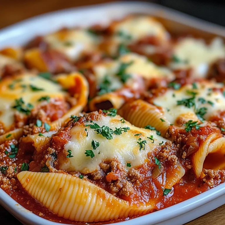 Stuffed Shells with Meat